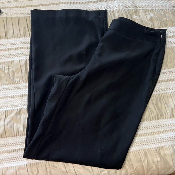 Chico’s black wide pants size 1 reg - Picture 5 of 5